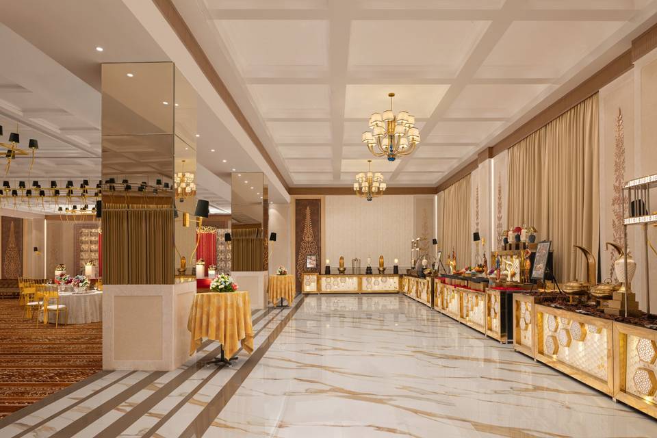 PF attached hall