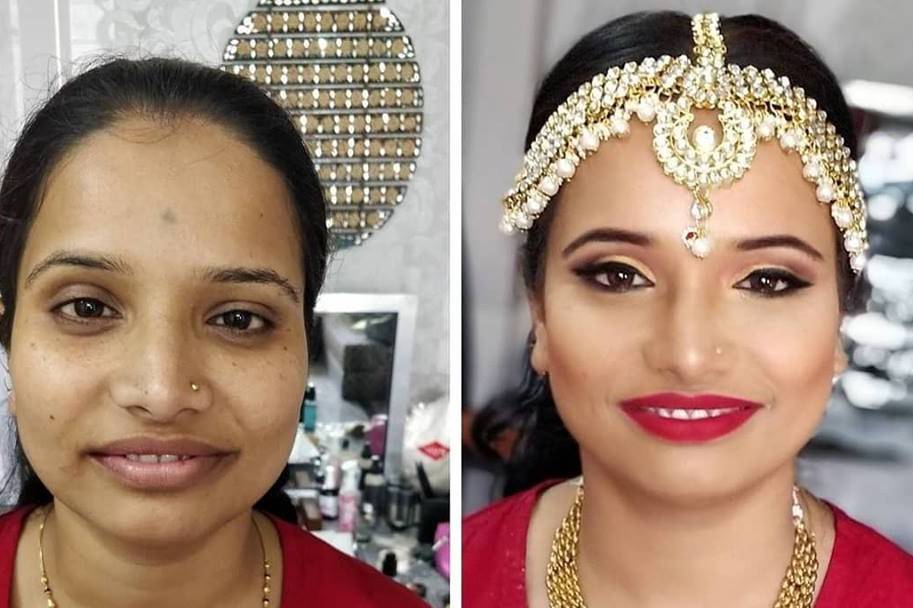 Bridal makeup