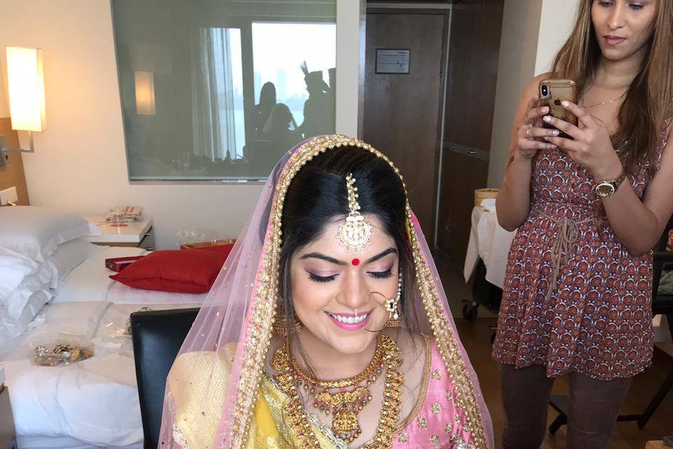 Bridal makeup