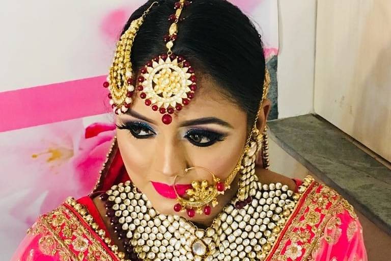 Bridal makeup