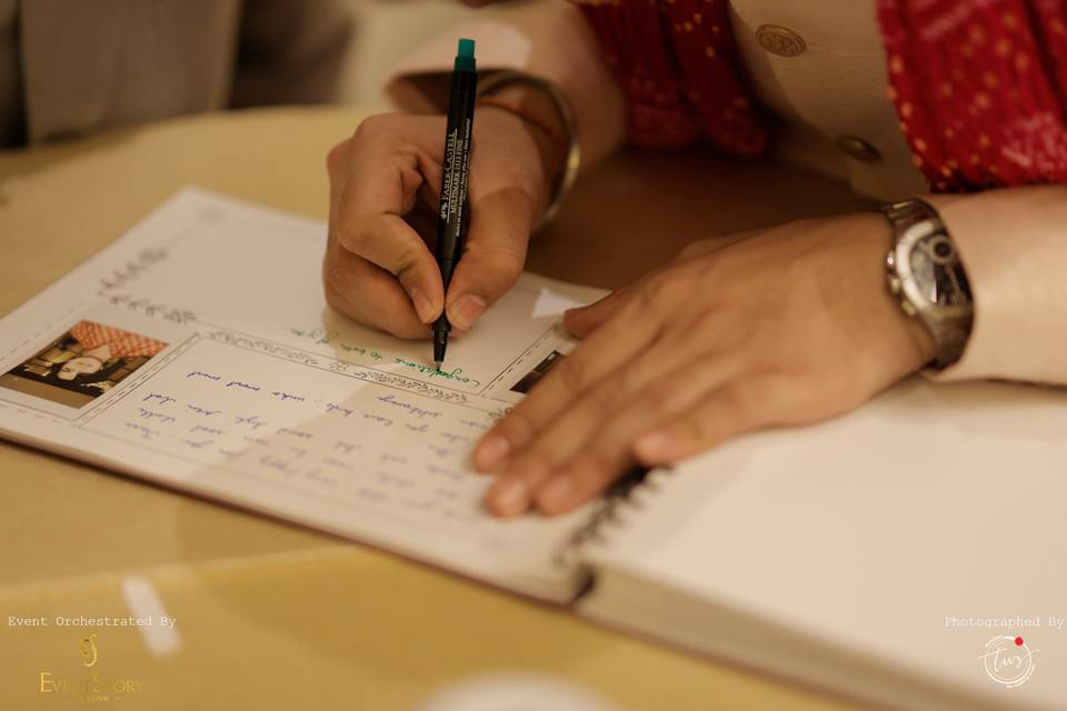 Blessing Book Guest Engagement
