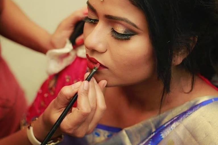 Bridal makeup