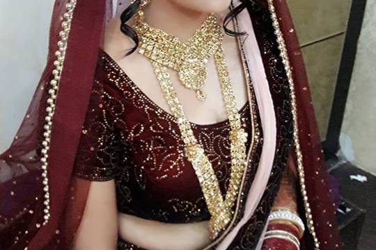 Bridal makeup