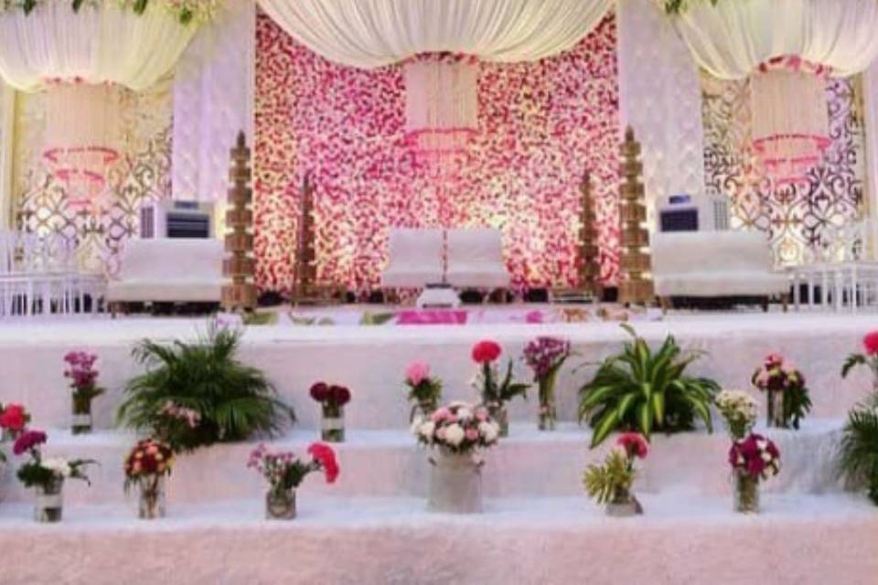 Wedding stage decor