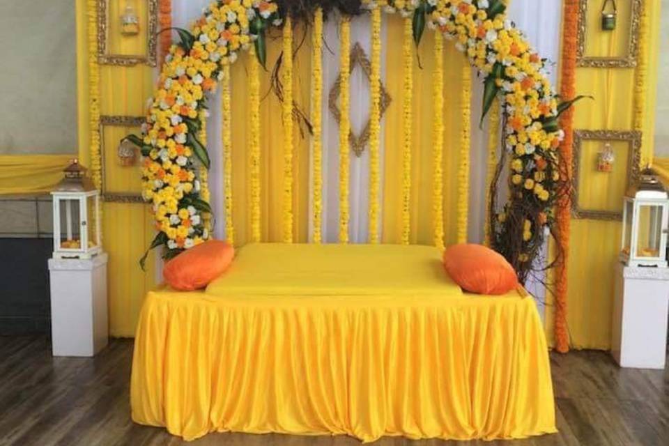 Haldi decor