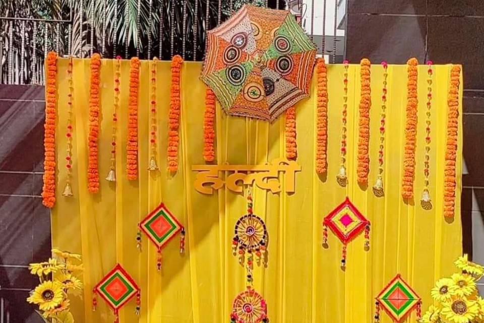 Haldi decor