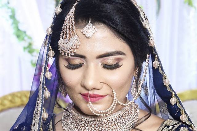 Bridal makeup