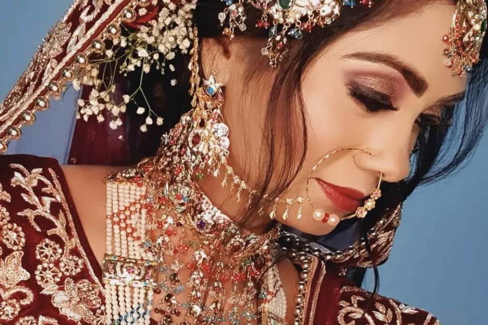 Bridal makeup