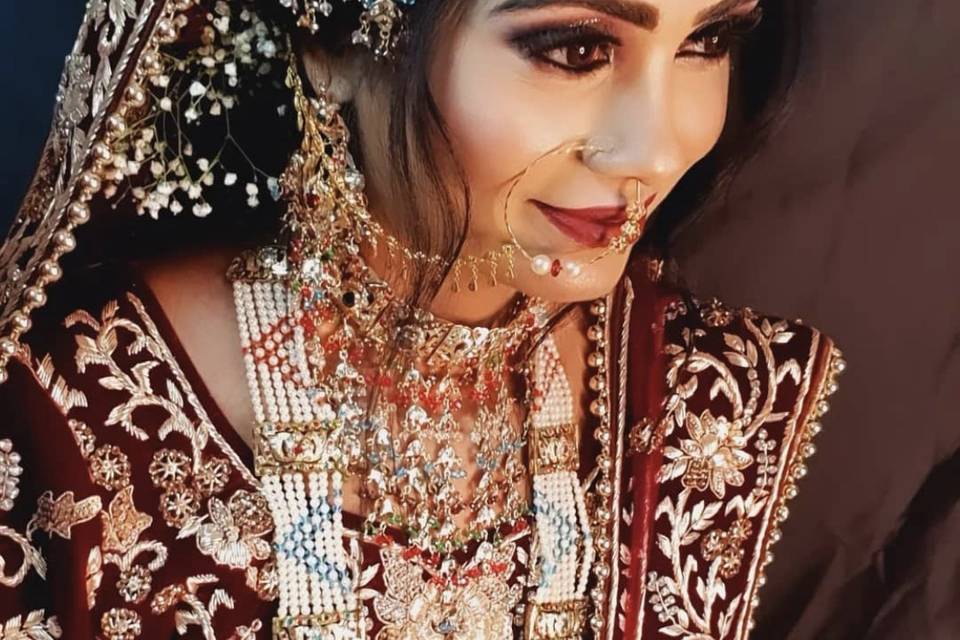 Bridal makeup