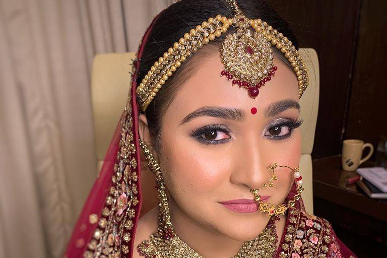 Bridal makeup