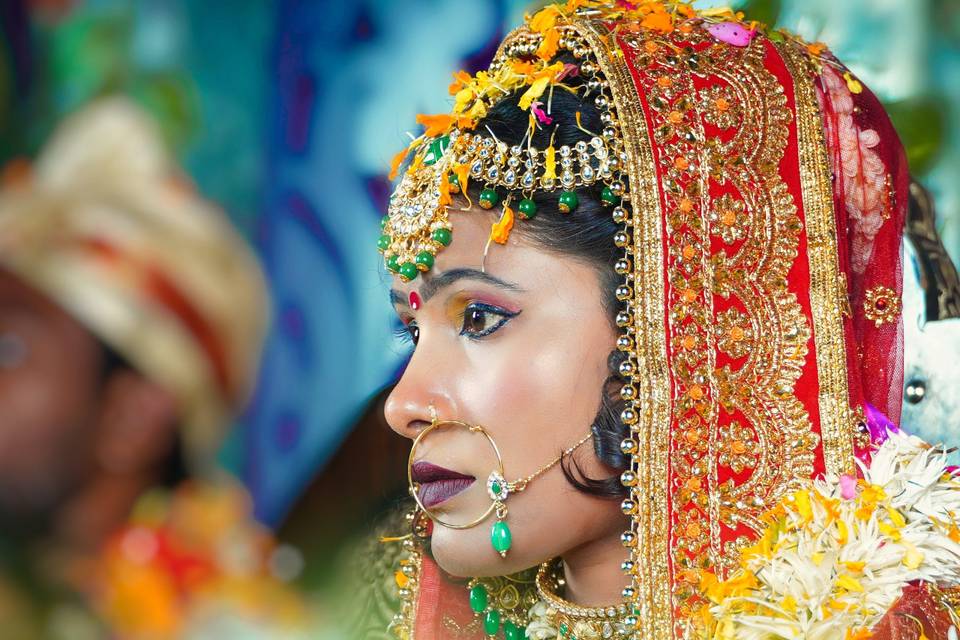 Bridal makeup