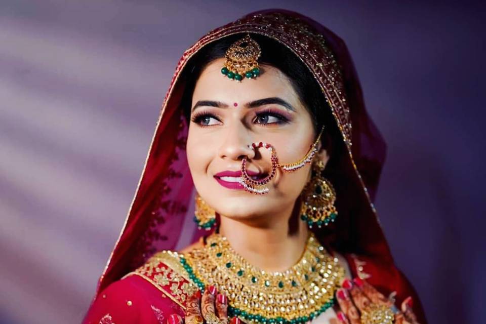 Bridal makeup