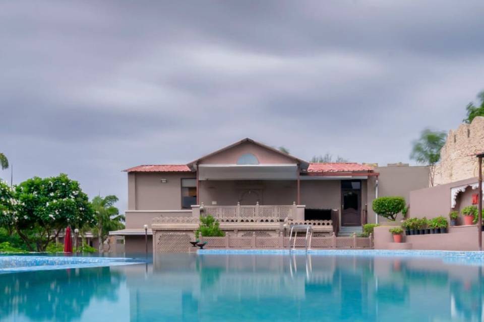 Poolside