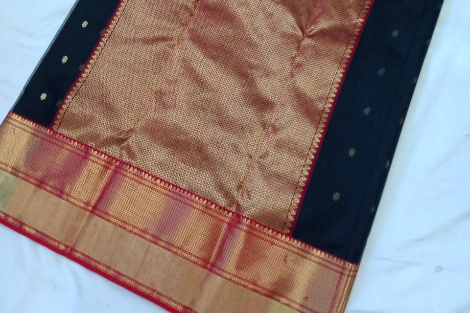 Sk  Handloom  Chanderi sarees