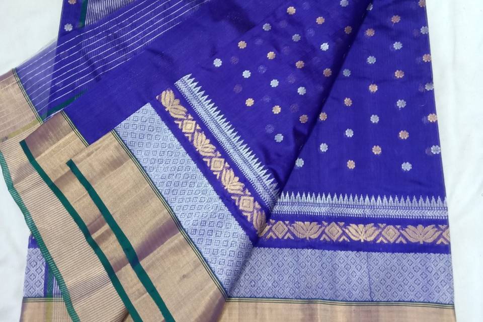 Silk by silk Chanderi sarees