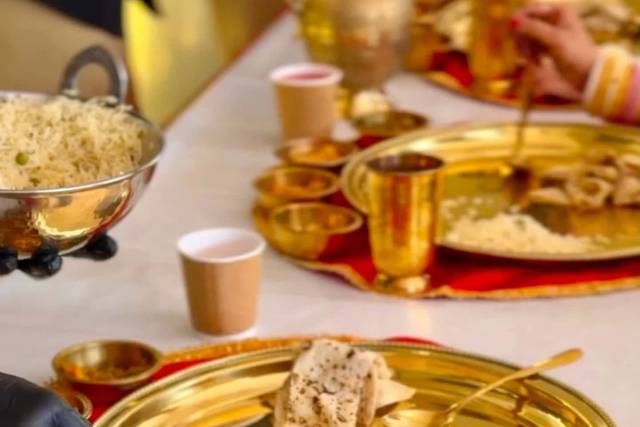 Catering setup