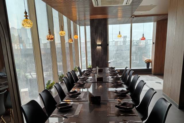 Boardroom setup