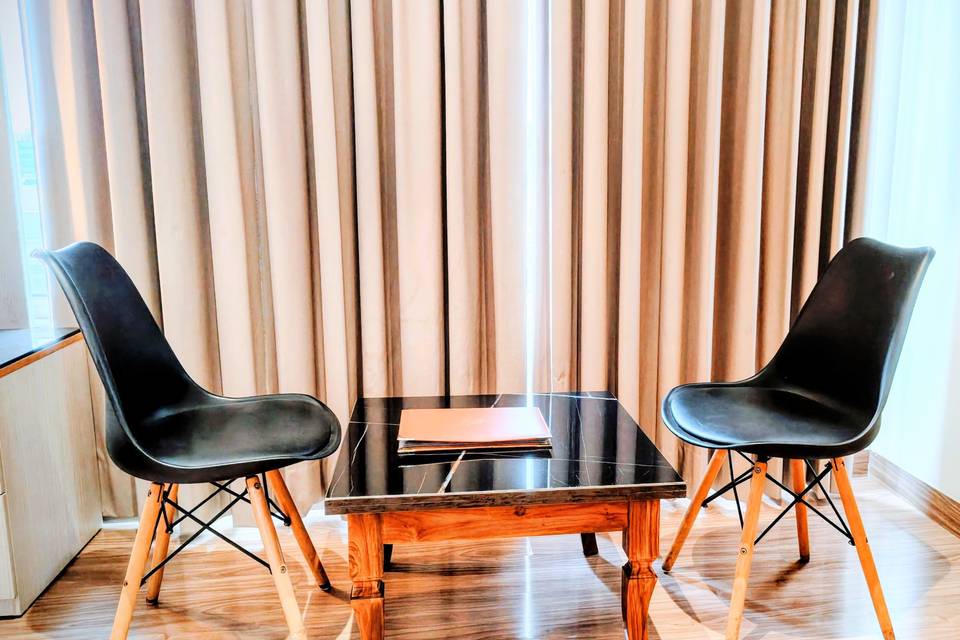 Tea table setup