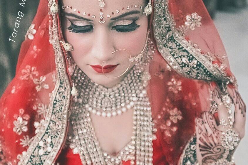 Bridal makeup