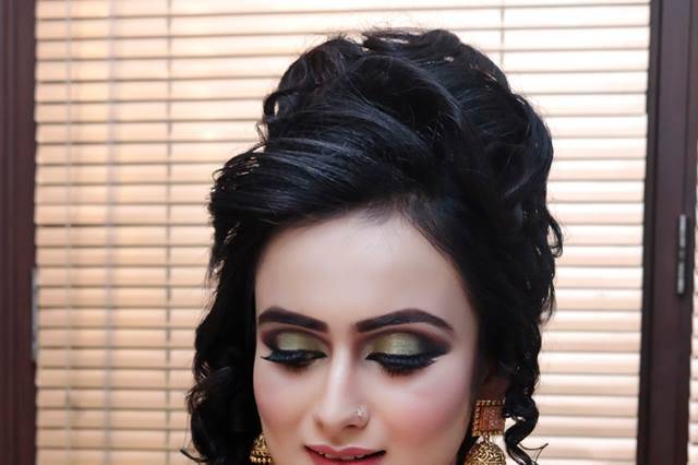 Bridal makeup