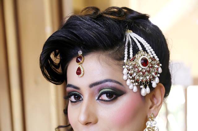 Bridal makeup