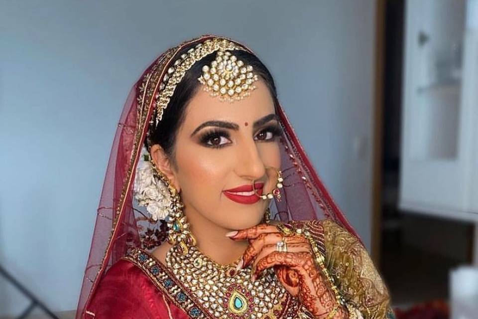 Bridal makeup