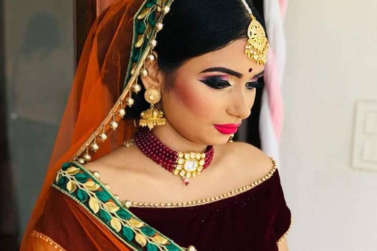 Bridal makeup