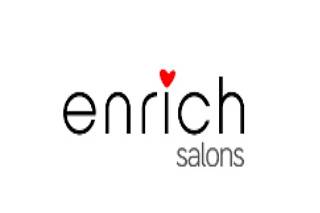 Enrich salon & academy logo