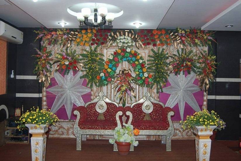 Colourful decorations