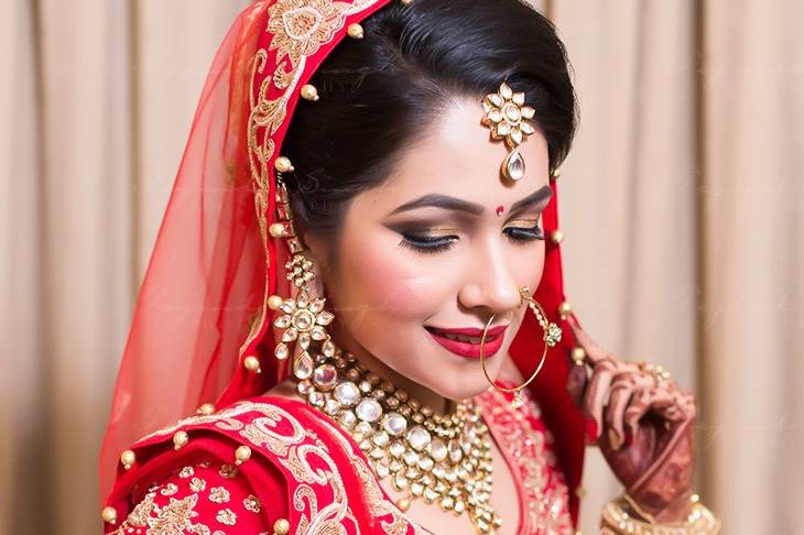 Bridal makeup