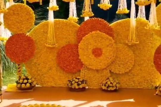 Haldi decor