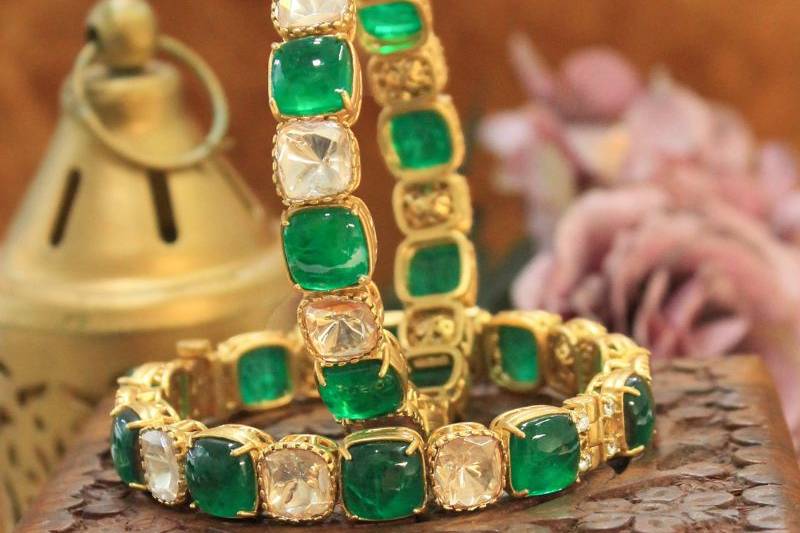 Neelam Polki Bangles