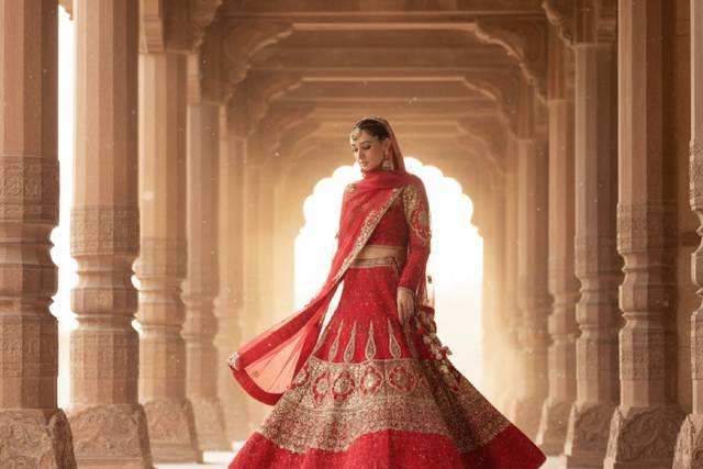 Bridal Lehenga by Fateh
