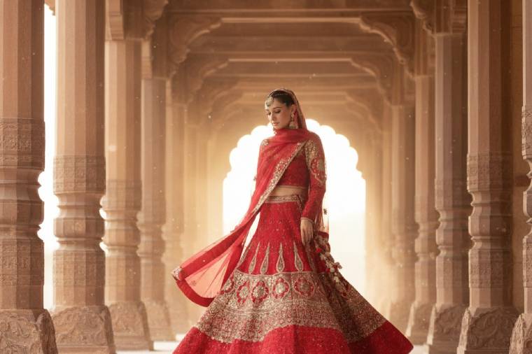 Bridal Lehenga by Fateh