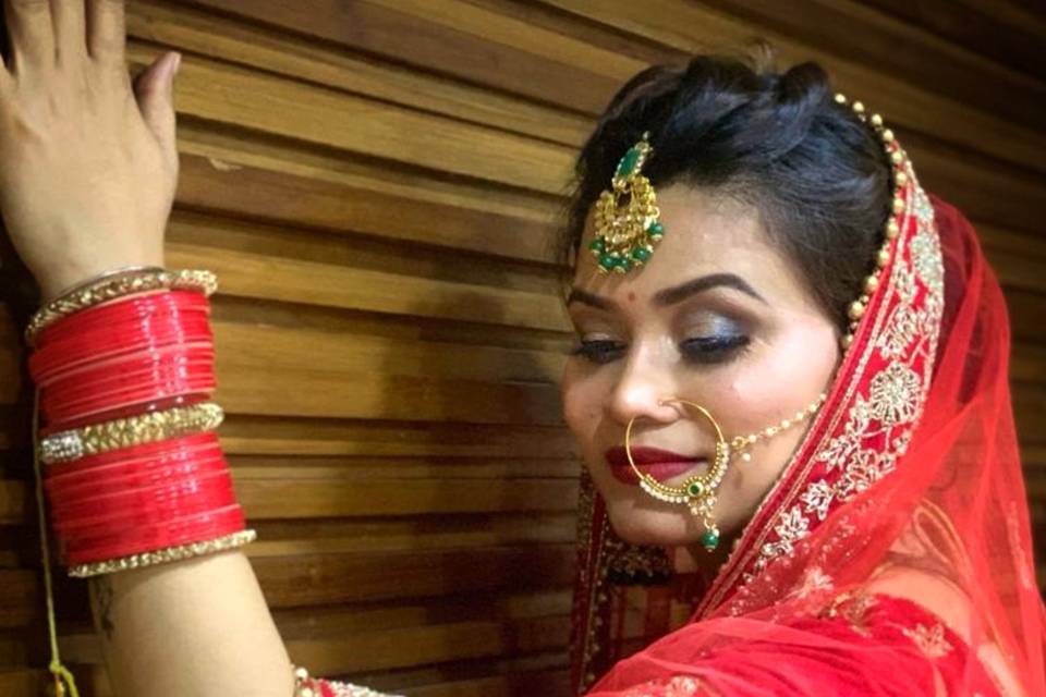 Bridal makeup