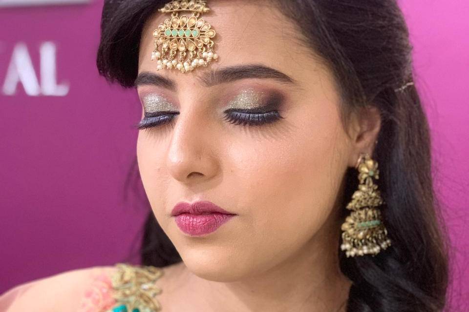 Bridal makeup