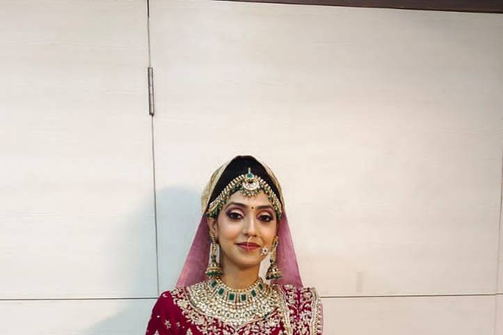 Bridal makeup