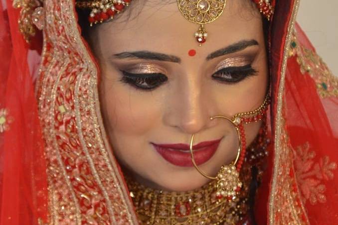 Bridal makeup