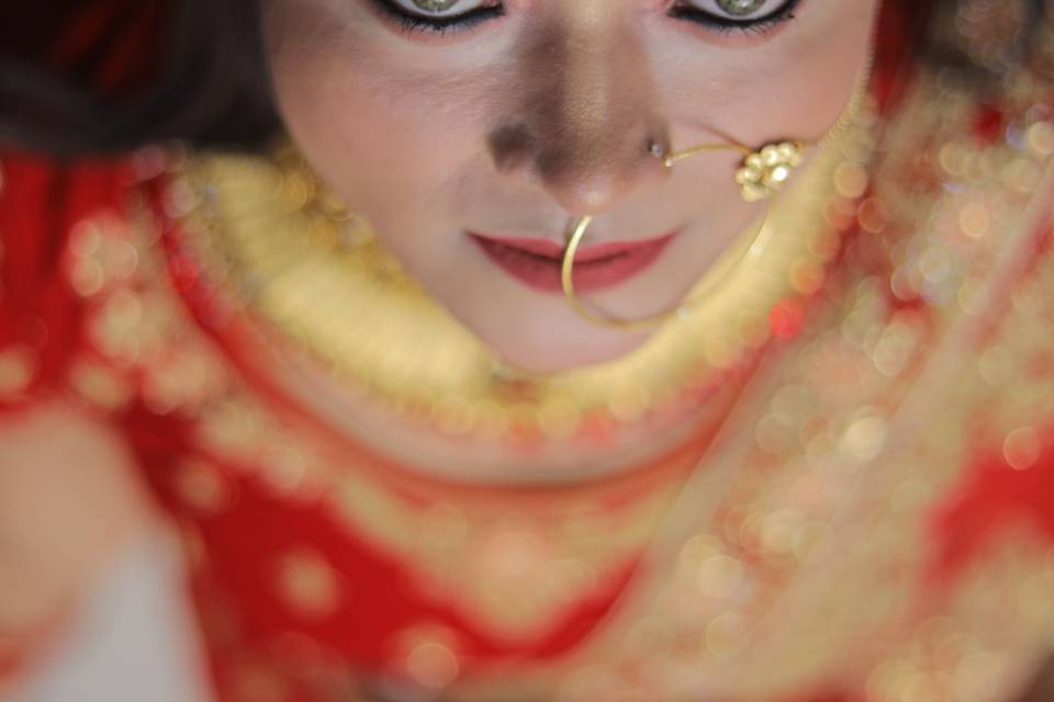 Bridal makeup