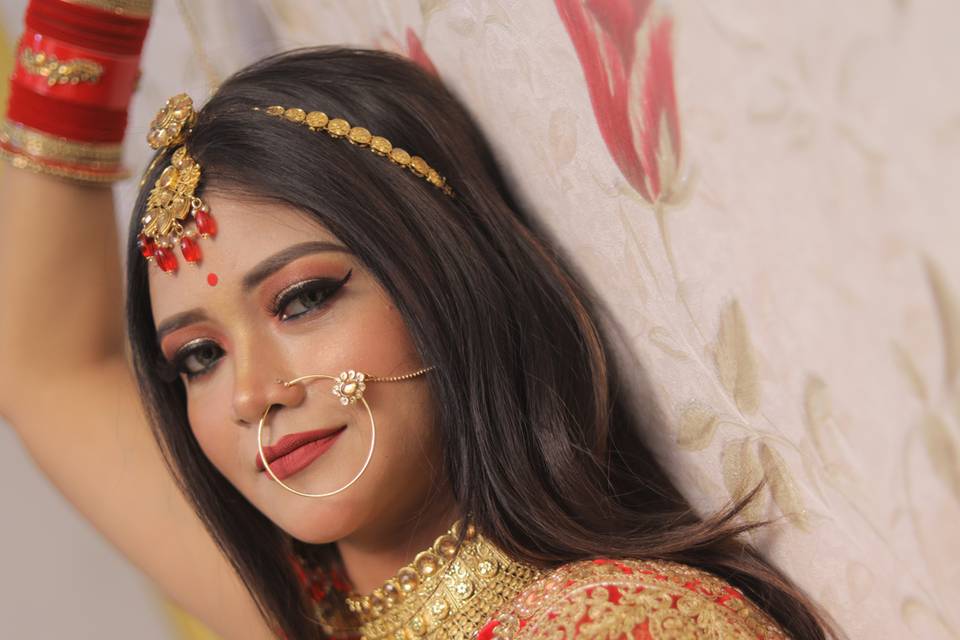 Bridal makeup