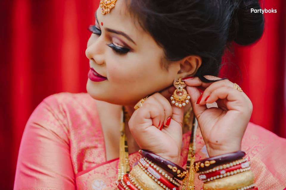 Bridal makeup