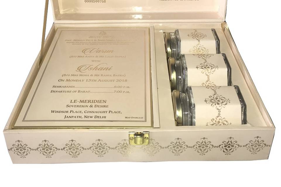 Wedding invitation card