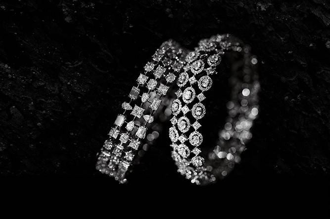 Diamond bangles