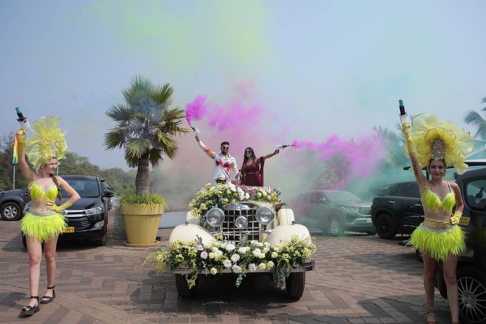 Couple entry