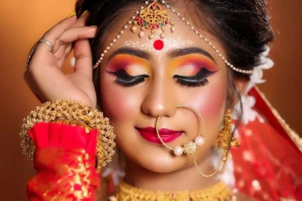 Bridal makeup