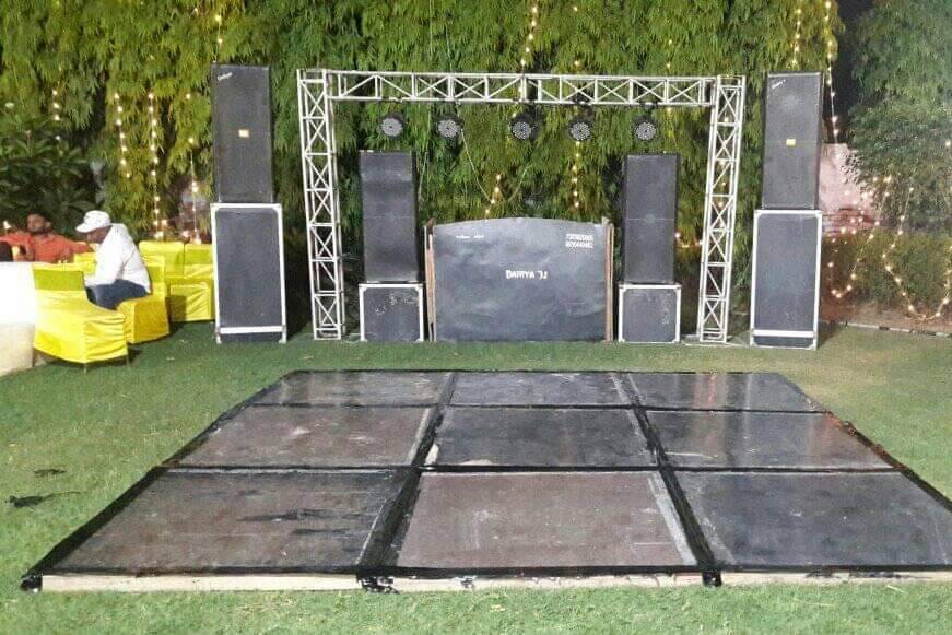 Stage setup