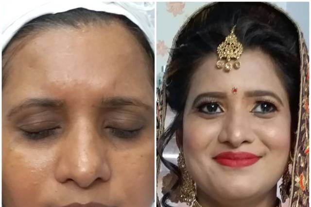 Bridal makeup