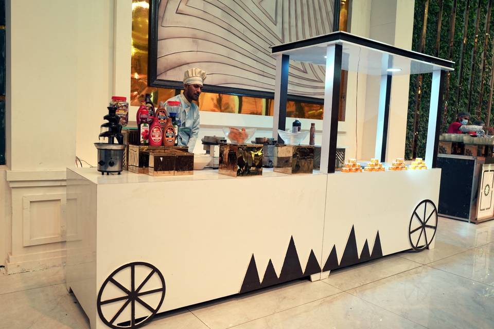 Catering setup