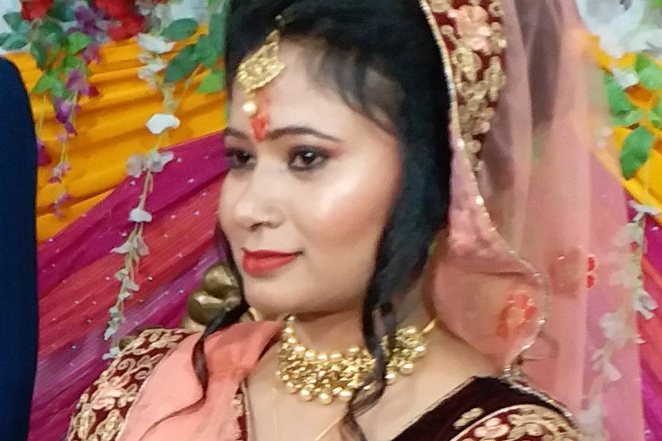 Bridal makeup