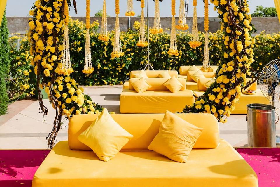 Haldi decor